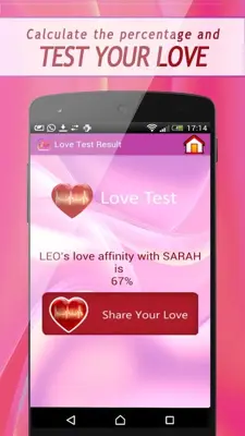 Love Messages android App screenshot 2